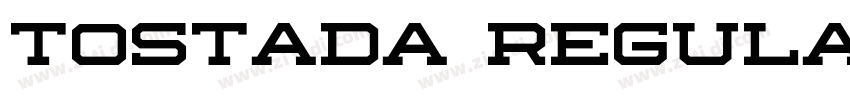 Tostada regular字体转换 Tostada regular字体转换